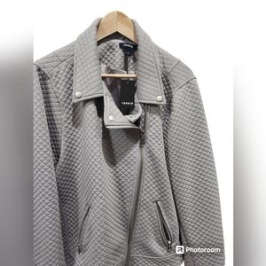 NWT Soft Quilted Motojacket